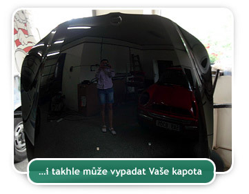 i takhle může vypadat Vaše kapota